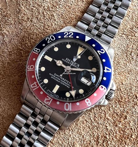 rolex gmt 16753 bracelet|Rolex 1675 for sale.